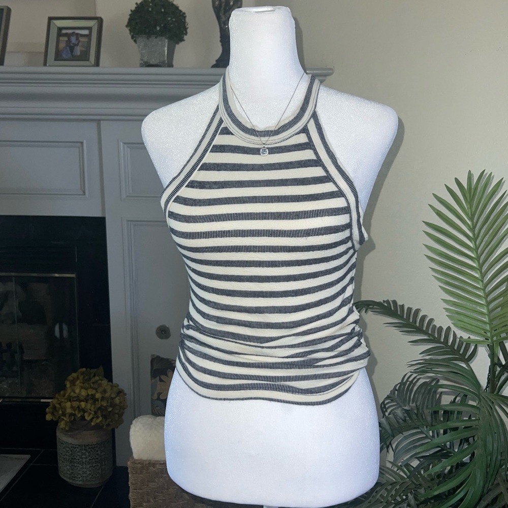 Nautical Striped Tank Top